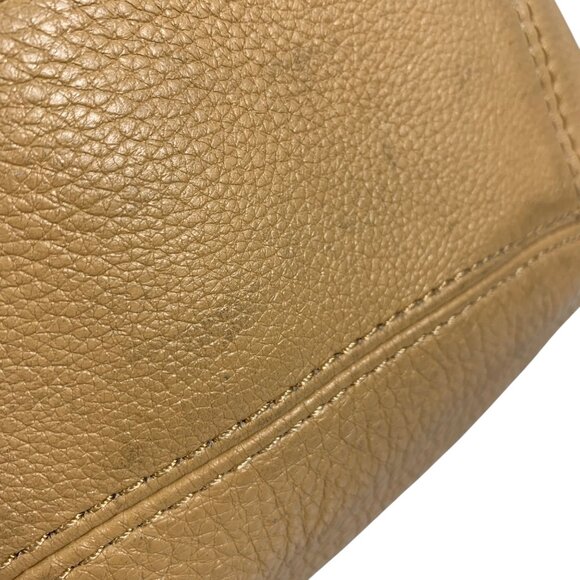 MICHAEL KORS Fulton Large Acorn Brown Leather Slouchy Shoulder Bag Tote VGC - Picture 6 of 13